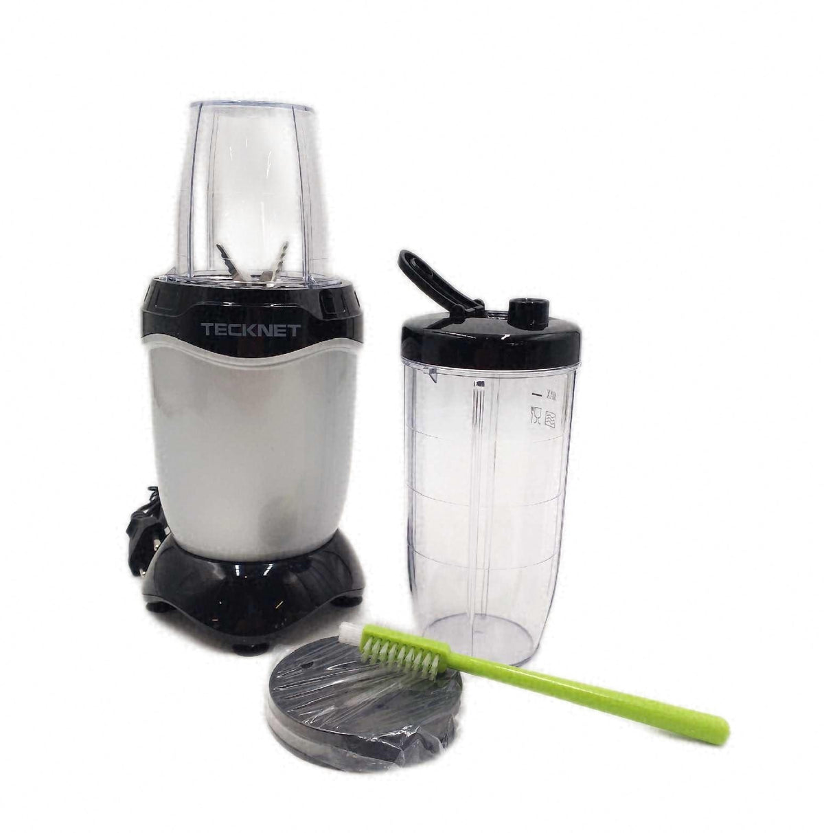 TeckNet 600W Mini Smoothie Maker Standmixer 4 Edelstahlmesser Tragbarer Mixer