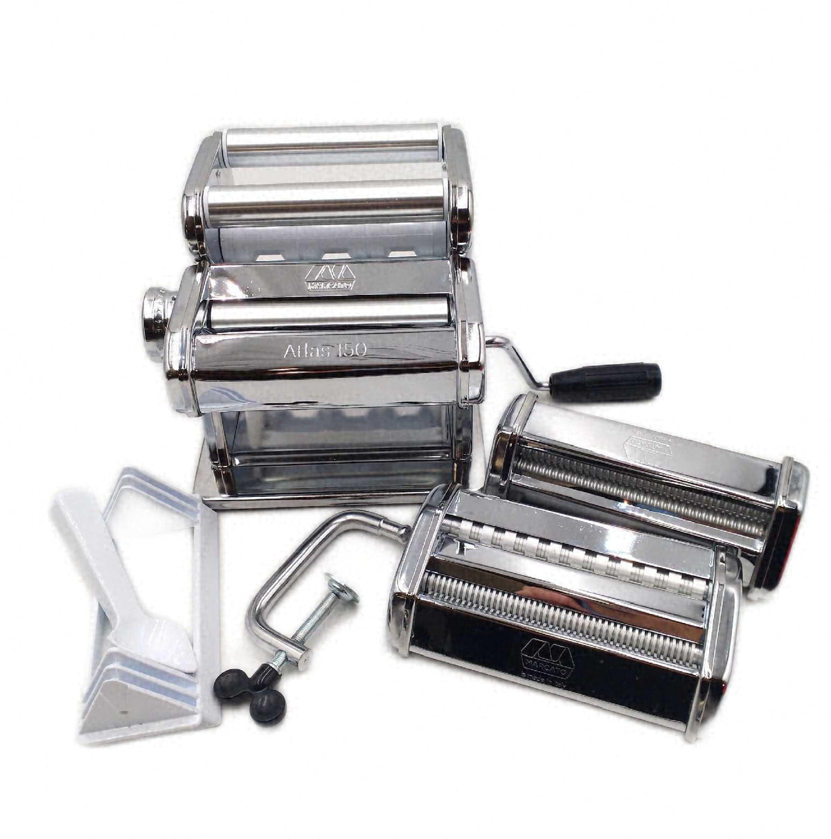 Marcato GS PASTASET Pastamaschine manuelle Nudelmaschine Ravioli Spaghetti Set