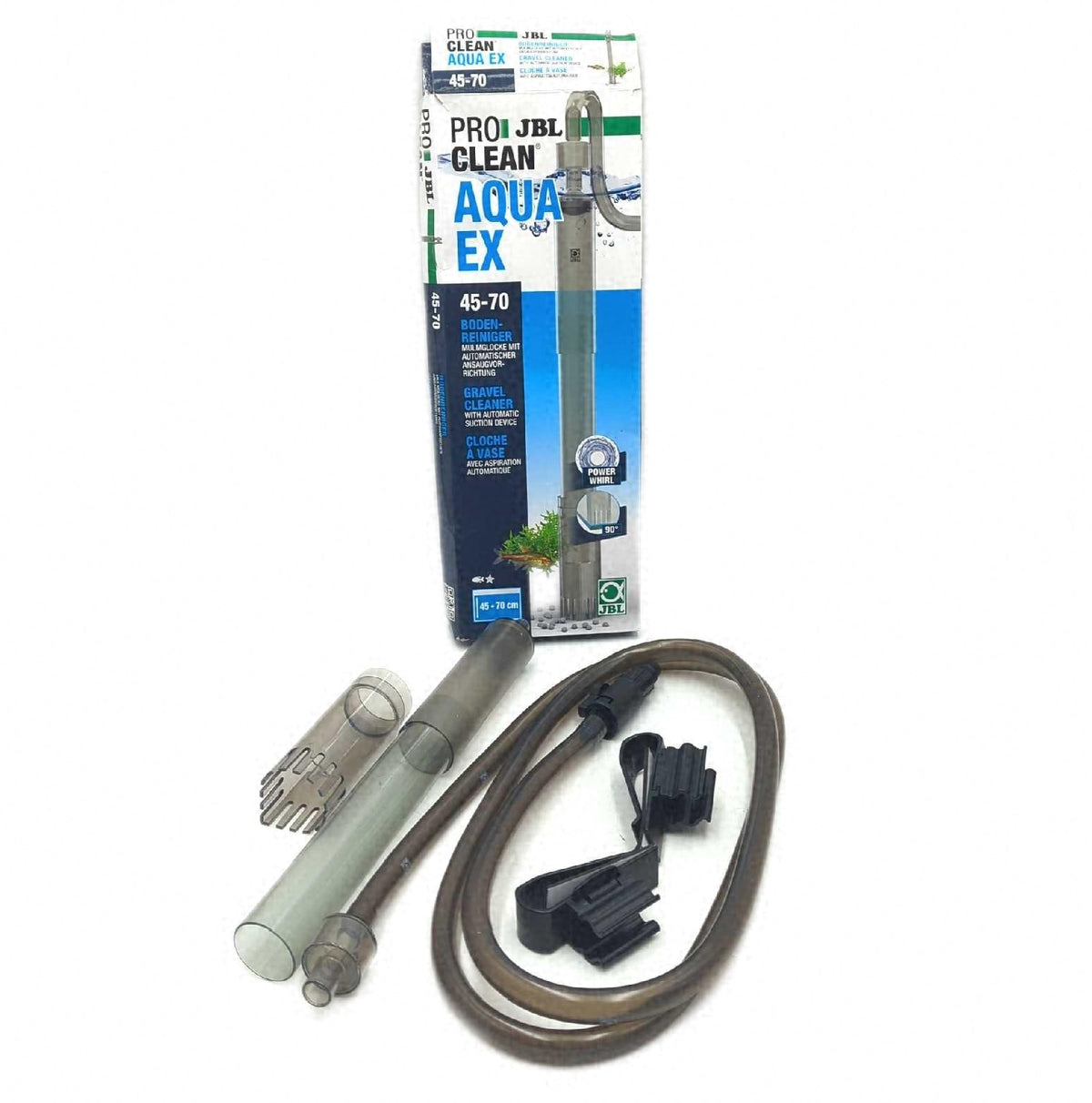 JBL AQUA EX 45 70 6142800 Bodengrundreiniger für Aquarien von 45 bis 70 cm Höhe