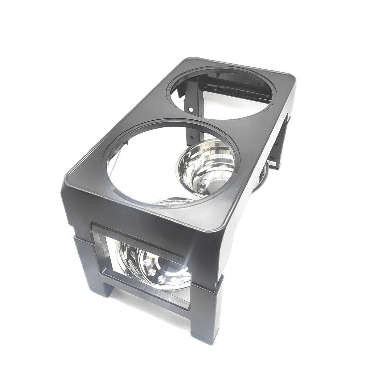 Amazon Höhenverstellbarer Hundenapfständer Futternapf Einstellbar 8cm bis 33cm