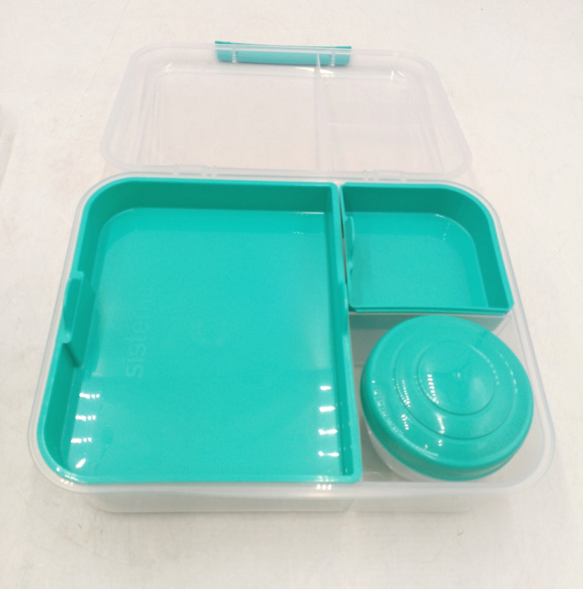 Sistema 82028 Behälter aus Kunststoff Menta Verde Azul mit Sieben und Werkzeugen Gadgets
