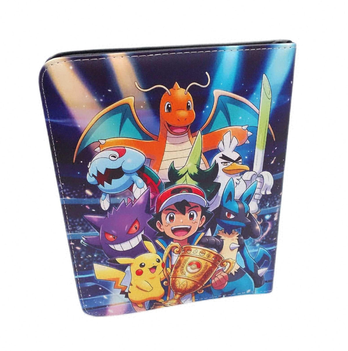 Album für Karten 50 Seiten 900 Taschen Sammelkarten Album mit Reissverschluss Sammelalbum