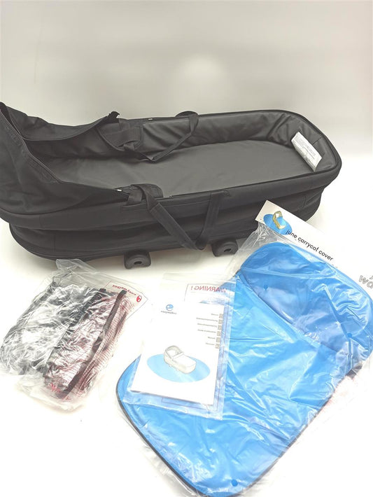 Easy Walker Babywanne Kinderwagen EWA JUNE Blau Komfort Schlafplatz Kinderbett