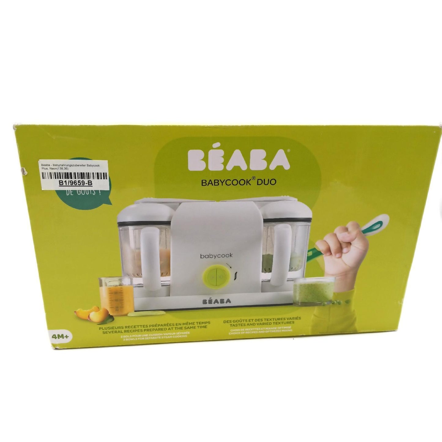 Beaba Babymixer Küchengeräte Babycook Duo Schnell Zubereiten Babynahrung