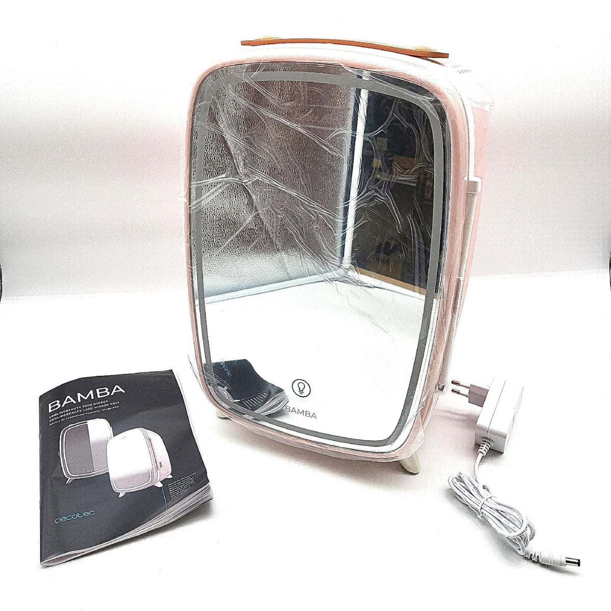 Cecotec Kosmetik Kühlschrank Haushaltsgeräte Bamba CoolingBeauty 6000 Mirror Rose Eleg