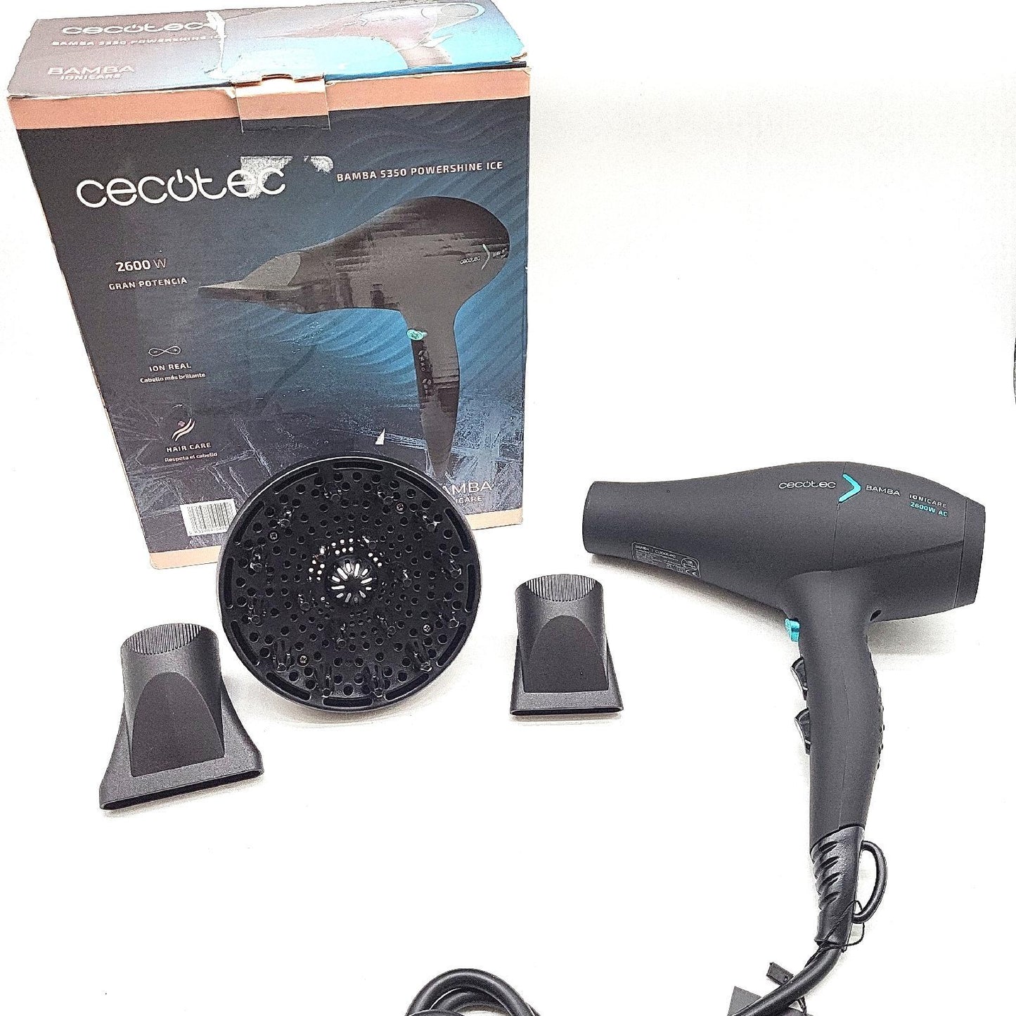 Cecotec Bamba IoniCare IoniCare 5350 Powershine Ice. 2600 W Ionen Haartrockner
