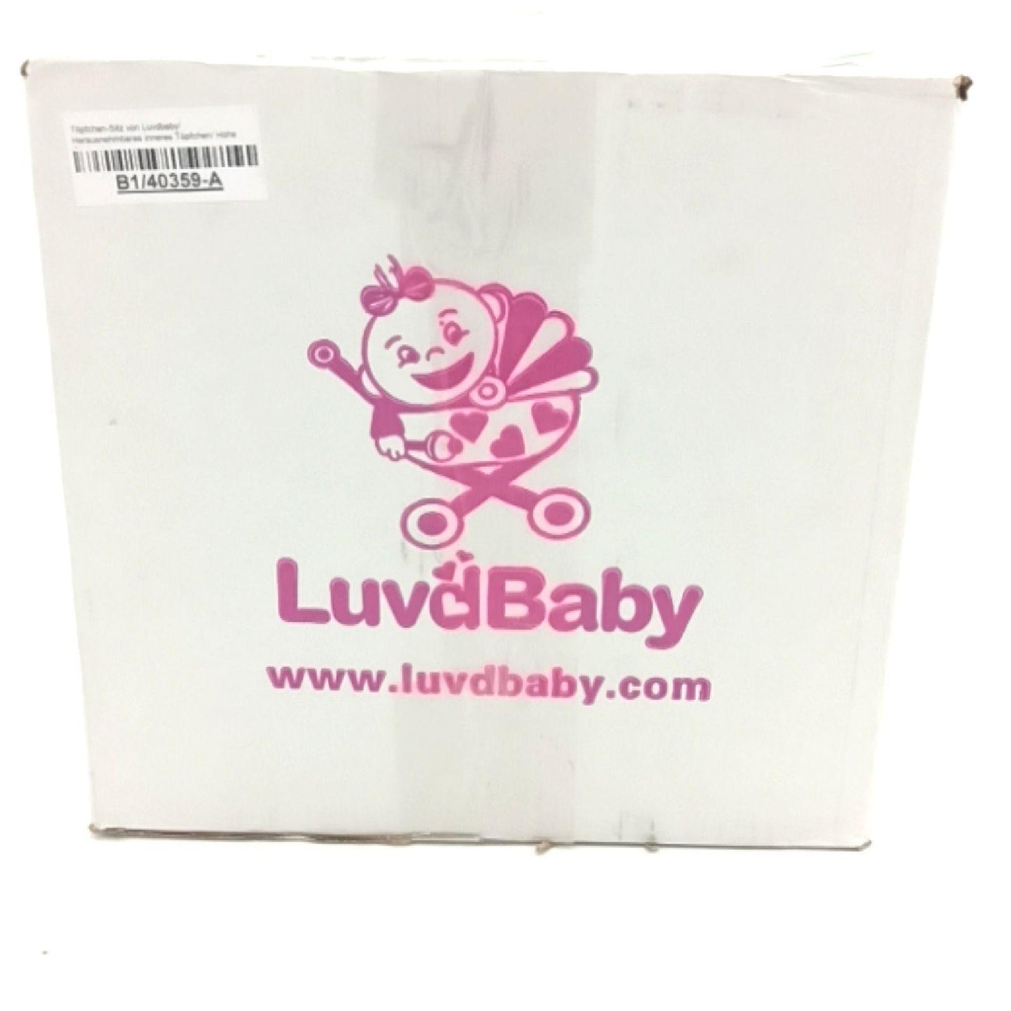 Töpfchen-Sitz von Luvdbaby/ Herausnehmbares inneres Töpfchen/ Hohe Rückenlehne und ergonomisches Design/ Nicht-rutschende Füßchen/ Tolles Design, das Ihre Kinder lieben werden