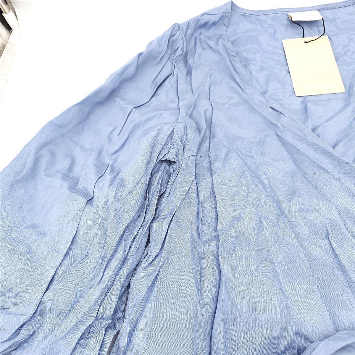 Mamalicious Bluse Damenbekleidung MLMARIAH Woven Wickeloptik Eleganz