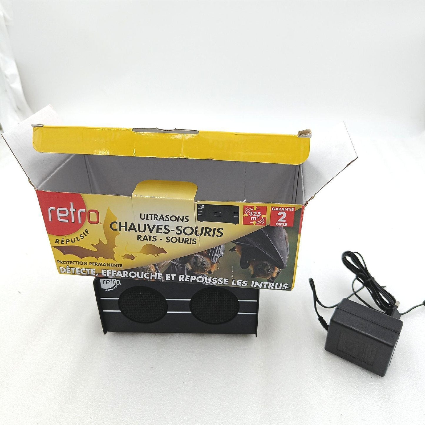 ACTO Retro ULTRASONS Fledermaus Souris RUSCS1 Ein Ausschalter