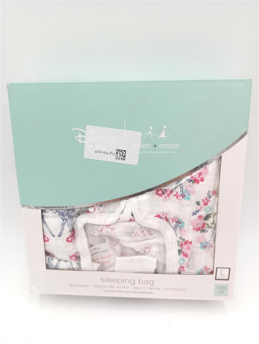 Aden Anais Disney Schlafsack Bambi Musselin 100% Baumwolle 12-18m 1.0 TOG niedlich