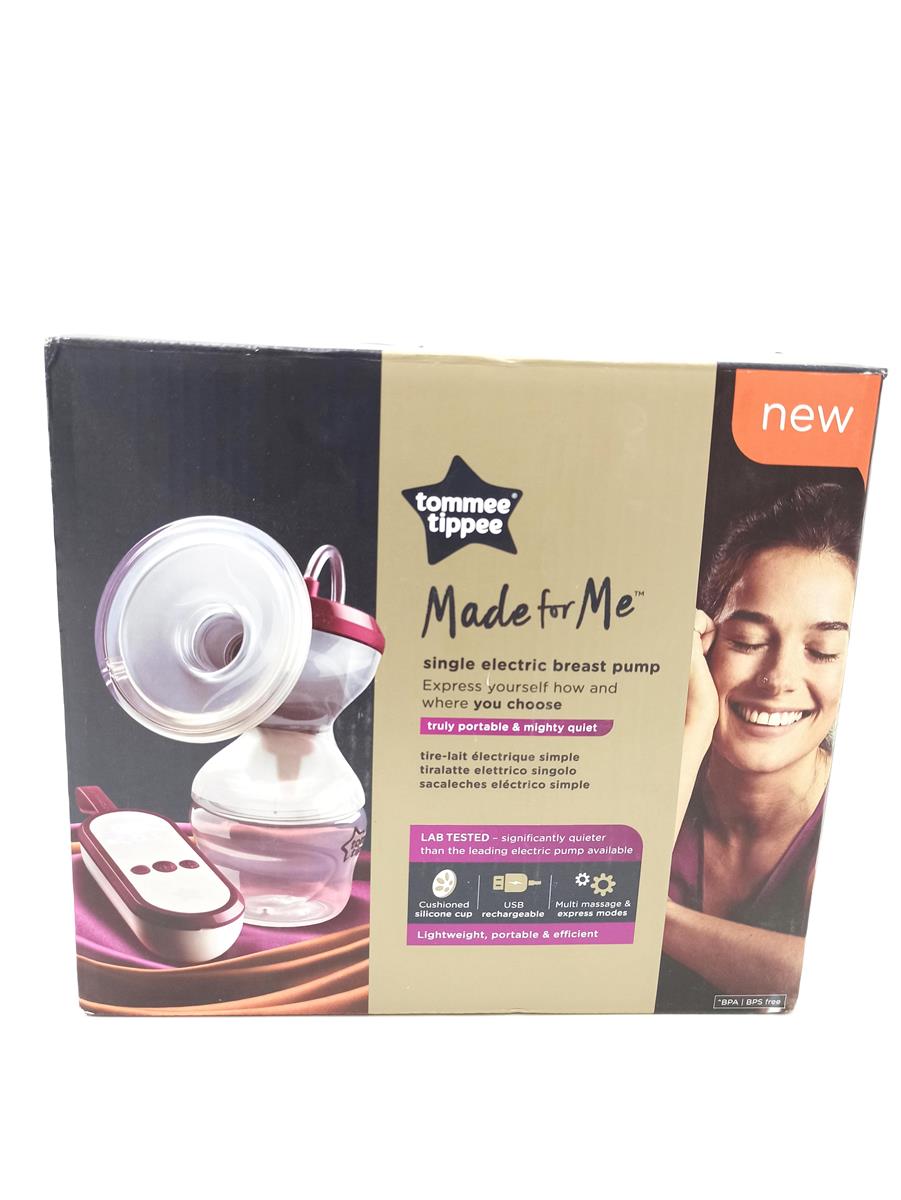 Tommee Tippee Made for Me elektrische Michpumpe, besonders leise und ideal für zu Hause oder unterwegs