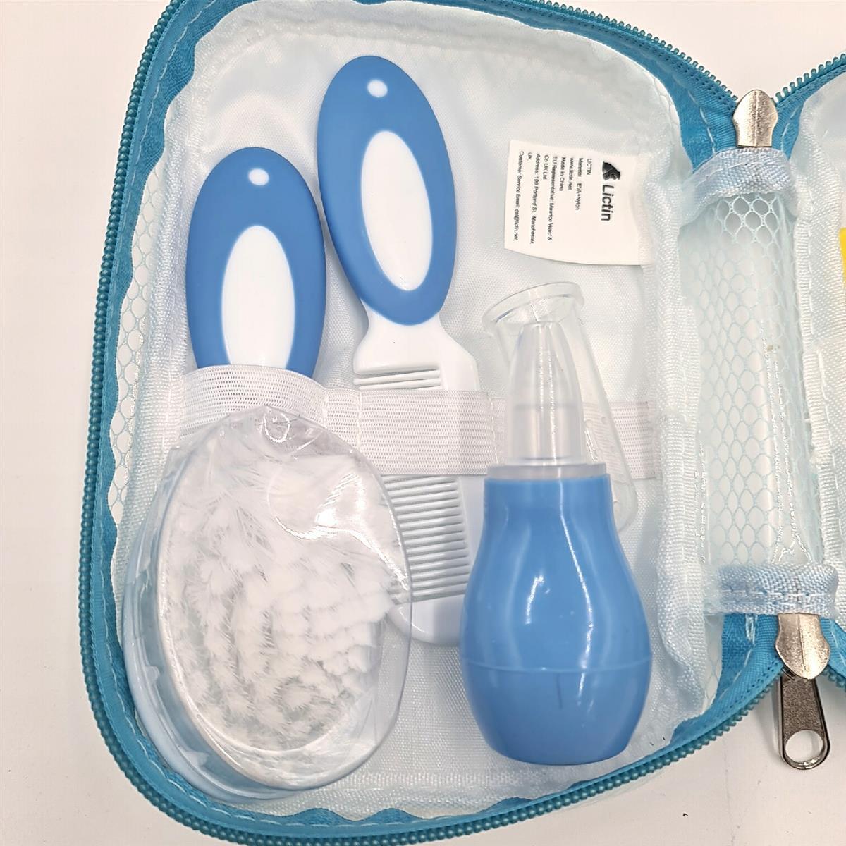 Lictin Baby Pflege Set Bade Thermometer Haarbuerste ohne Beissring