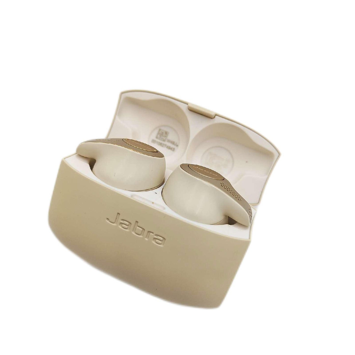 Jabra Elite 65t ? True Wireless In-Ear Kopfh?rer mit Passive Noise Cancellation ? Mit 4 Mikrofon-Technologie ? Gold/Beige, 2,7 x 3 x 2,3 cm, 100-99000001-60