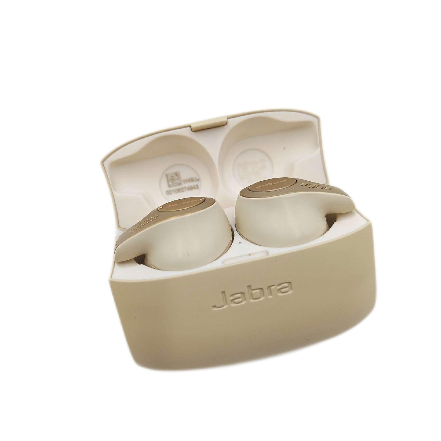 Jabra Elite 65t ? True Wireless In-Ear Kopfh?rer mit Passive Noise Cancellation ? Mit 4 Mikrofon-Technologie ? Gold/Beige, 2,7 x 3 x 2,3 cm, 100-99000001-60