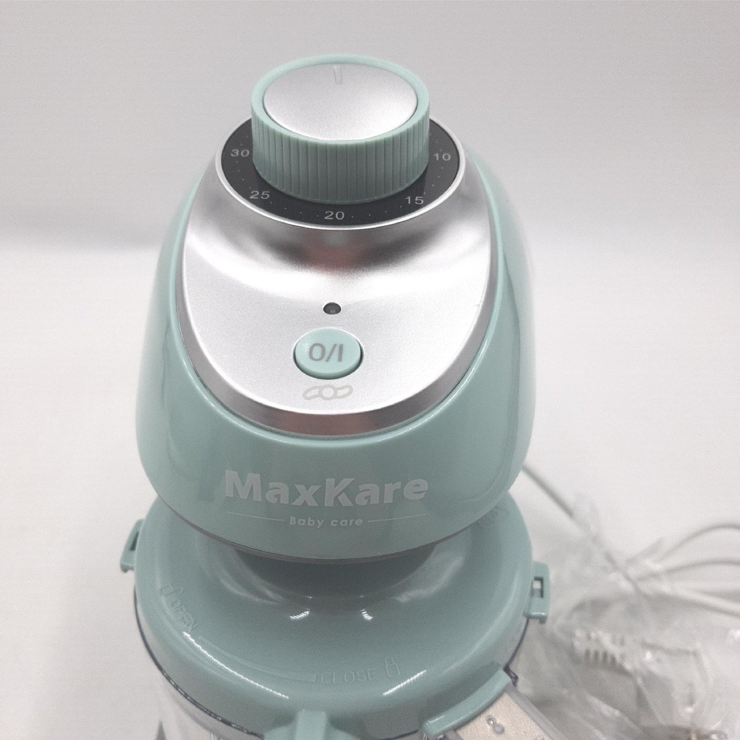 MaxKare Babynahrungszubereiter Dampfgarer Mixer Dämpfen Mixen Auftauen Multifunktion Heizung