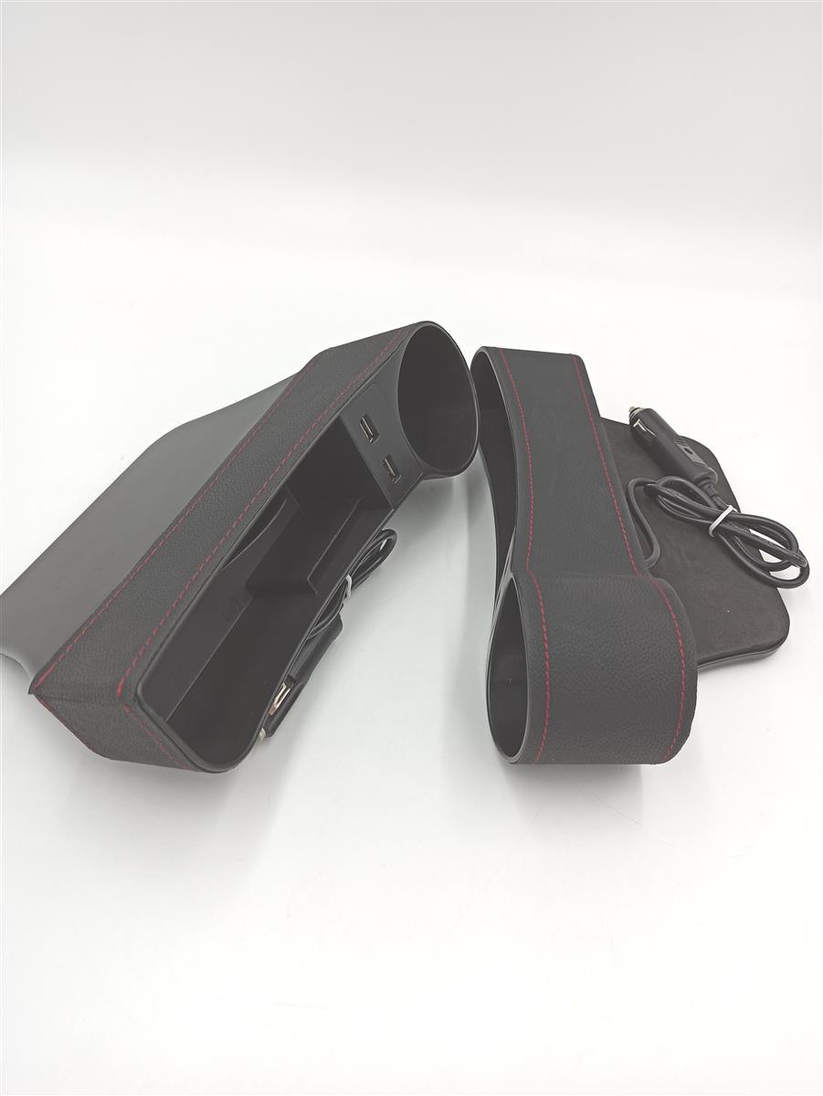 PU Leder Aufbewahrungsbox Auto Innenraumzubehör Multifunktional Organizer mit Kartenhalter und