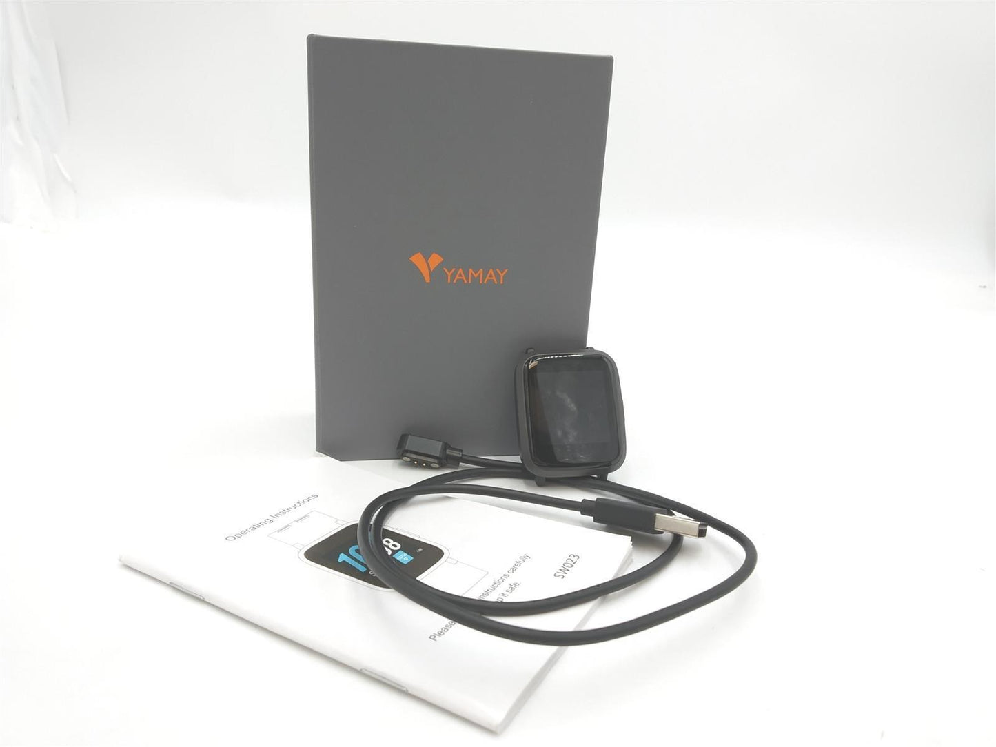 YAMAY Smartwatch Blutdruckmessgerät Herzfrequenzmesser für Herren Damen Tracking