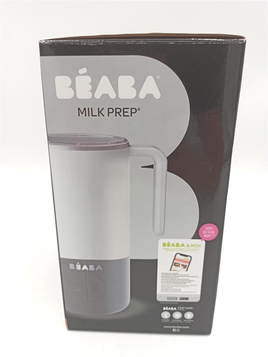 BÉABA Milk Prep Zubereiter Fläschchen milchhaltige Getränke schnell aufheizend Milch Milchpulver Muttermilch Folgemilch Schokomilch Babies Kleinkinder Grau Effizient