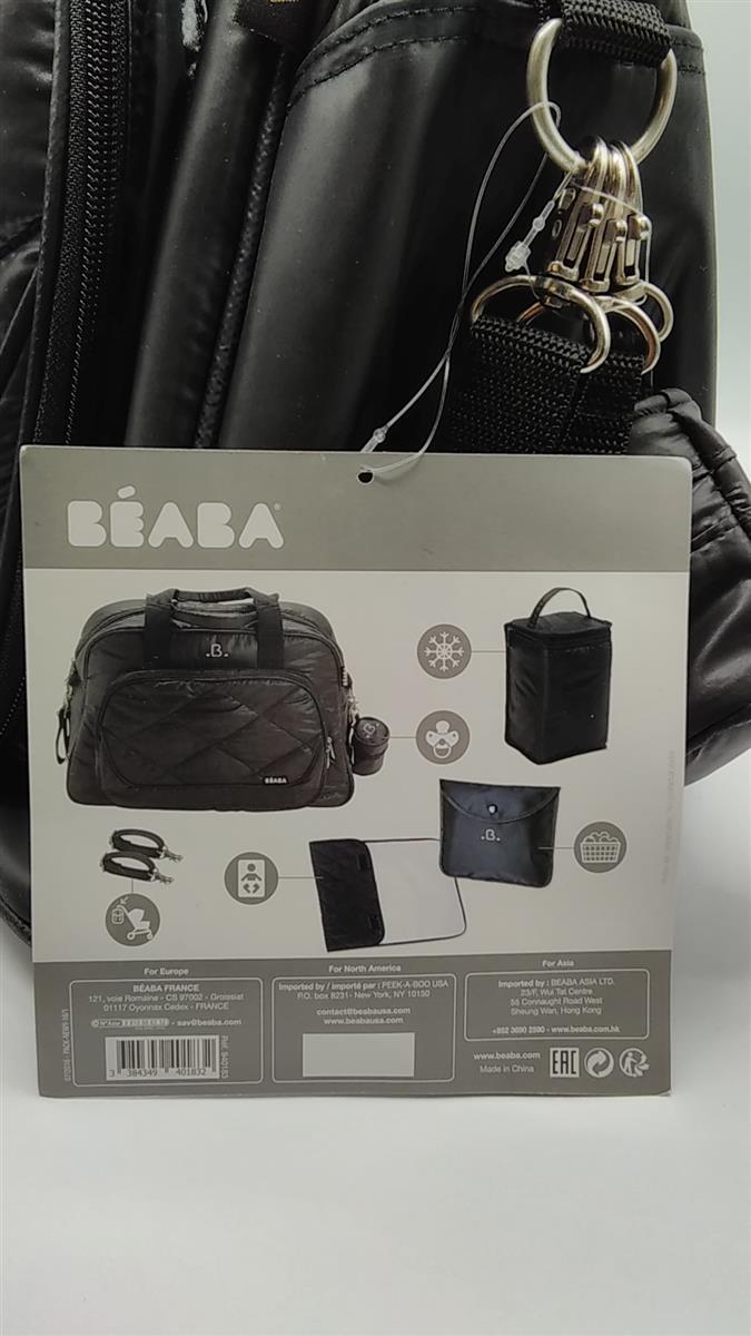 Beaba Wickeltasche Babyaccessoires New York Organizer praktische Handtasche für unterwegs