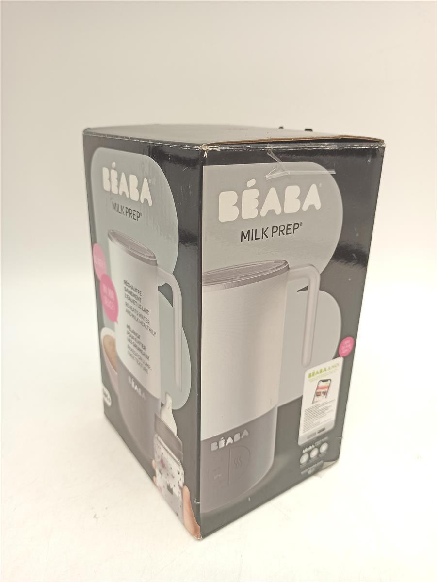 BÉABA Milk Prep Zubereiter Fläschchen milchhaltige Getränke schnell aufheizend Milch Milchpulver Muttermilch Folgemilch Schokomilch Babies Kleinkinder Grau Effizient