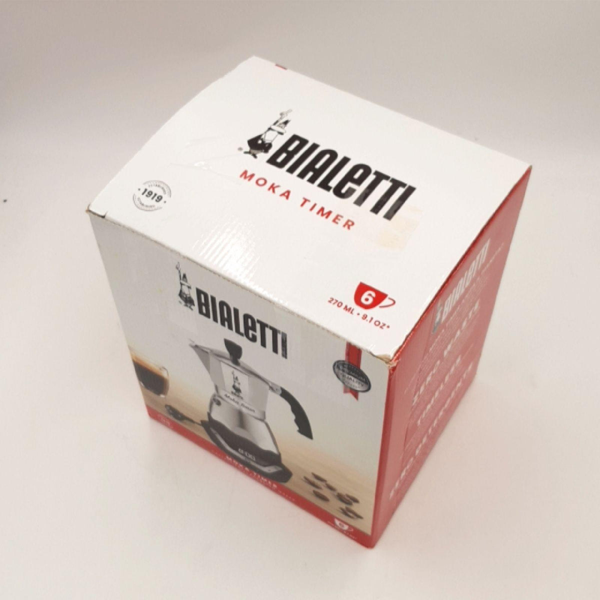Bialetti 0006093 Easy Espressokocher Aluminium 300 Milliliter Silber traditionell