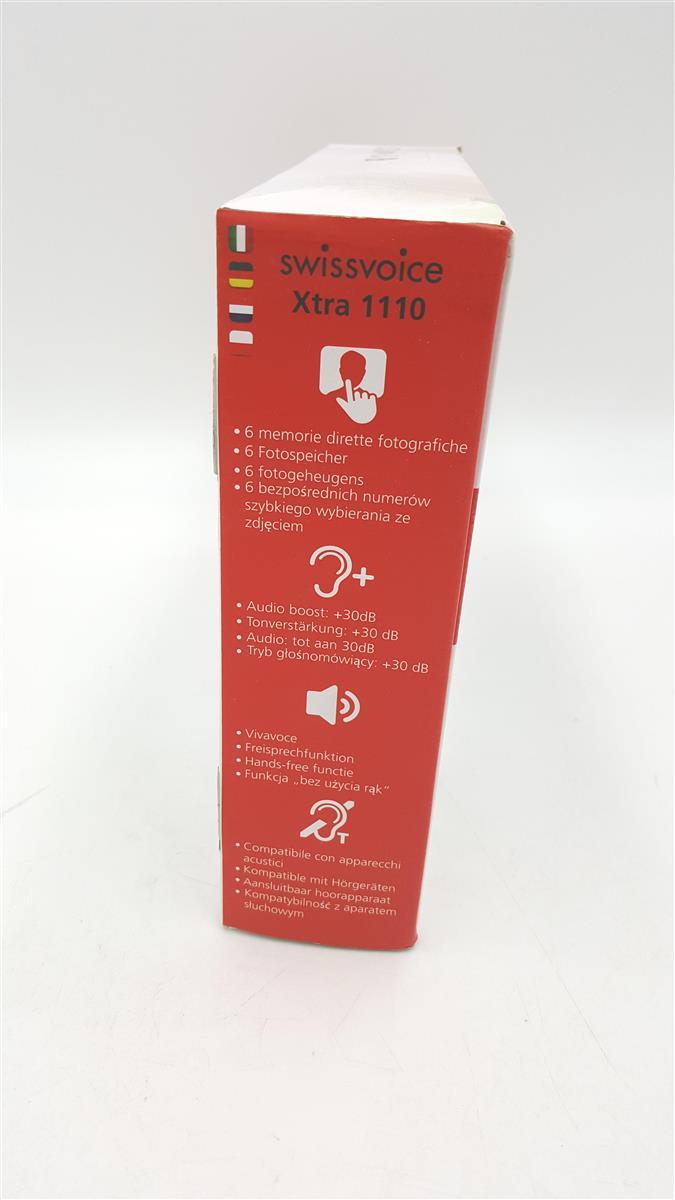 Swissvoice SwissvoiceXtra 1110 Telefon mit Schnur weiss ATL1418644