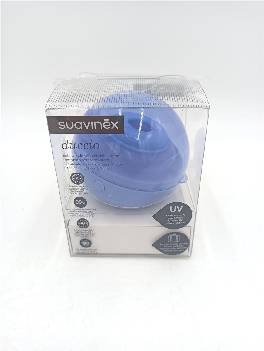 Suavinex Schnuller Sterilisator Babypflege Duccio Tragbar Ultraviolett Licht