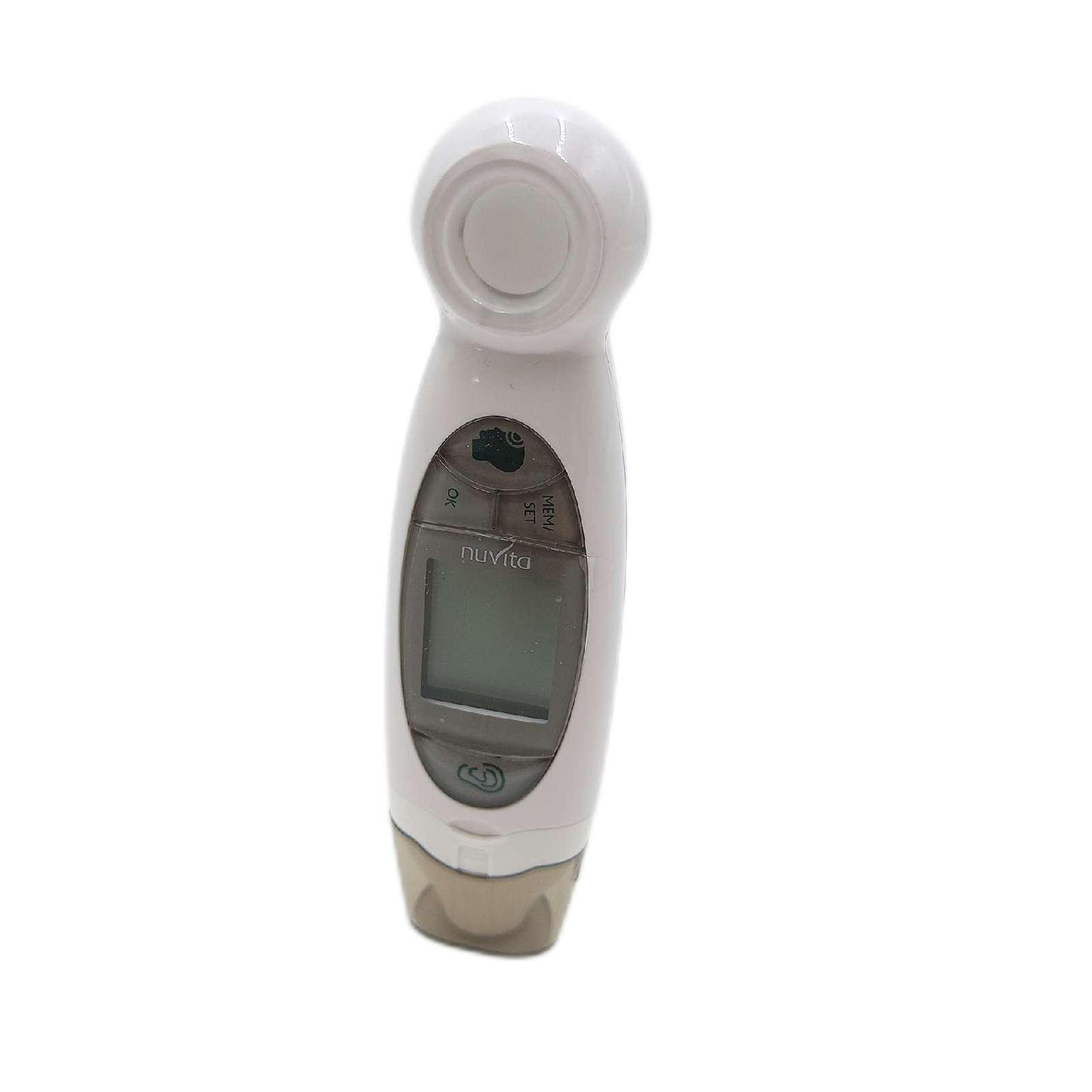 Nuvita 2087LX Stirnthermometer und Ohrthermometer | Med. Baby Thermometer | Digitales Thermometer Kinder und Erwachsene | Italienisches Design | Eu-Marke Nue Inkl. Aufbewahrungshülle