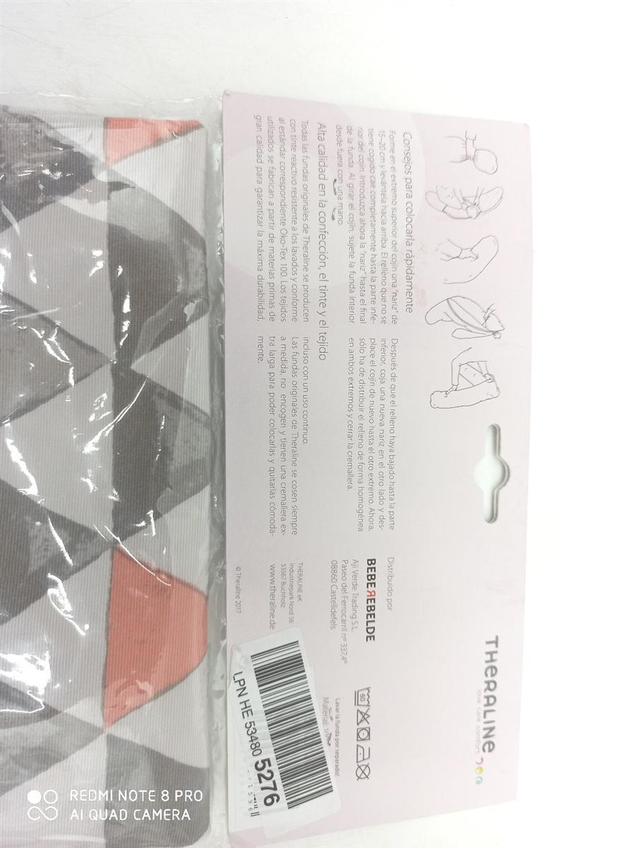 Theraline Bezug Stillkissen Baby Zubehör Bezug für Stillkissen Komfort