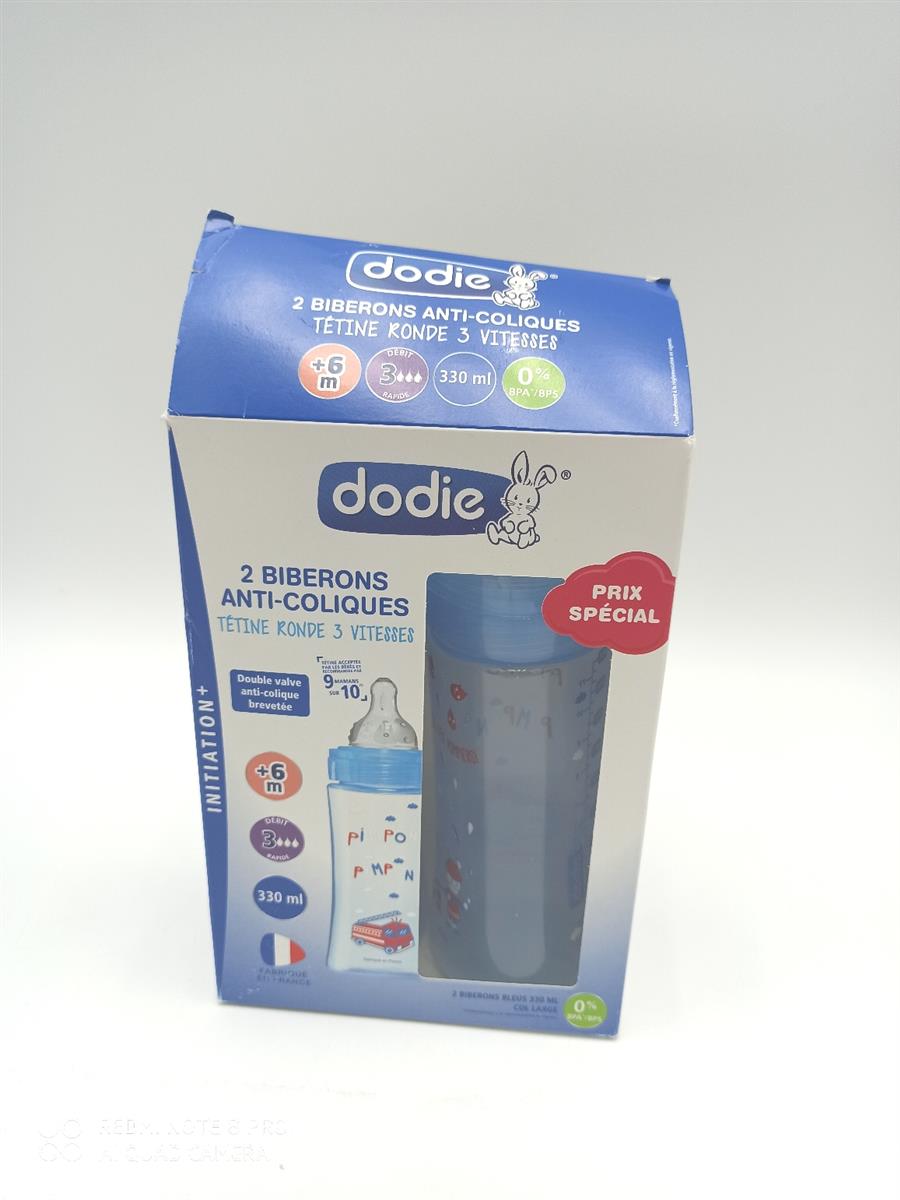 Dodie Babyflasche Babyausstattung Anti Kolik Flasche 330 ml Babykomfort Trink