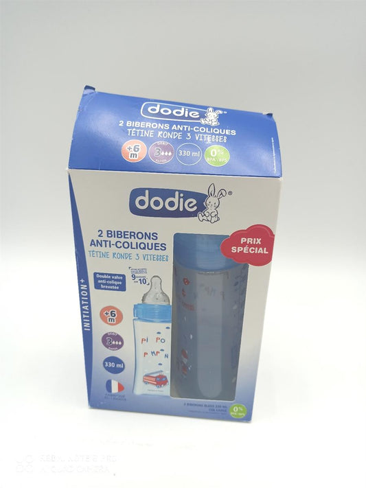 Dodie Babyflasche Babyausstattung Anti Kolik Flasche 330 ml Babykomfort Trink