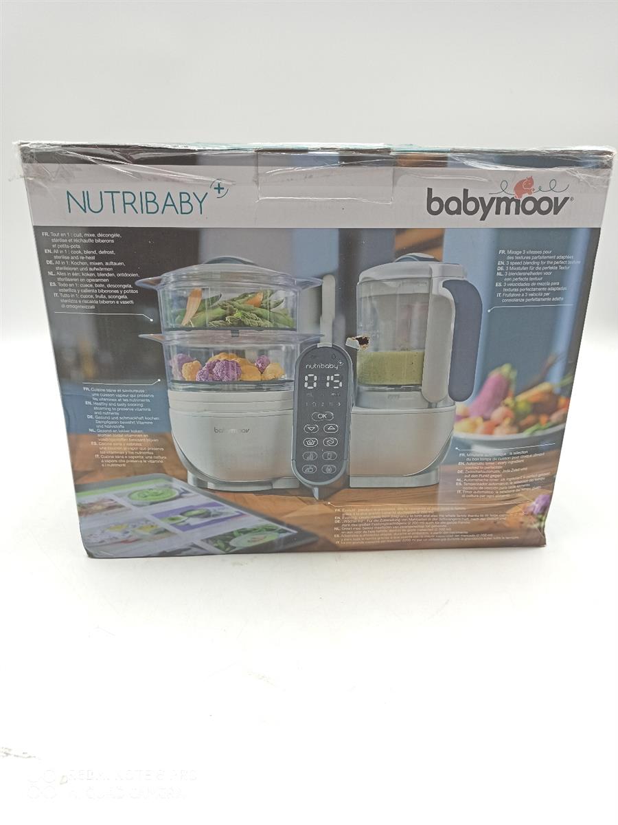 Babymoov Babynahrungszubereiter Küchengeräte Nutribaby Plus Sanft
