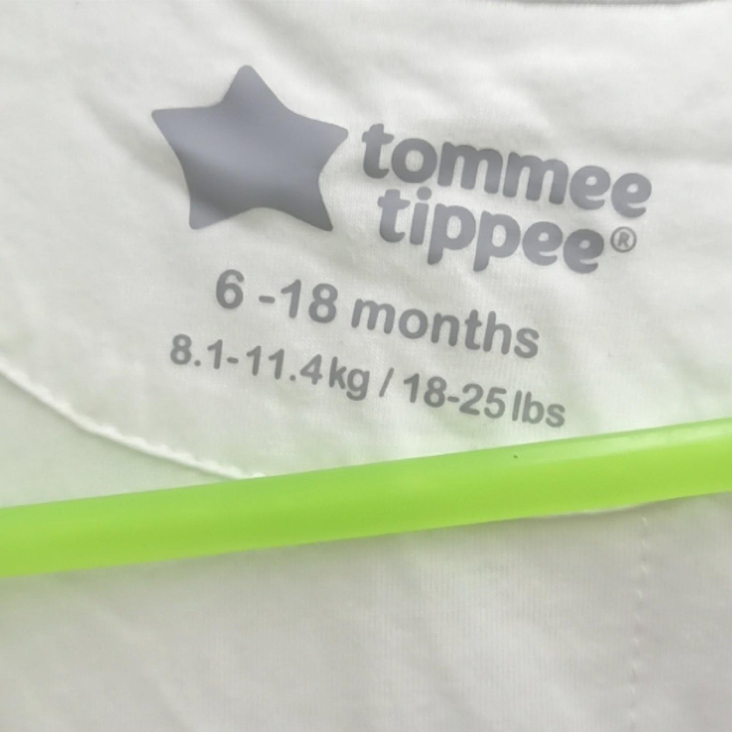 Tommee Tippee Babyschlafsack Original Grobag Ganzjährig 6 18m 65 80cm 2.5 Tog Grau gemütlich