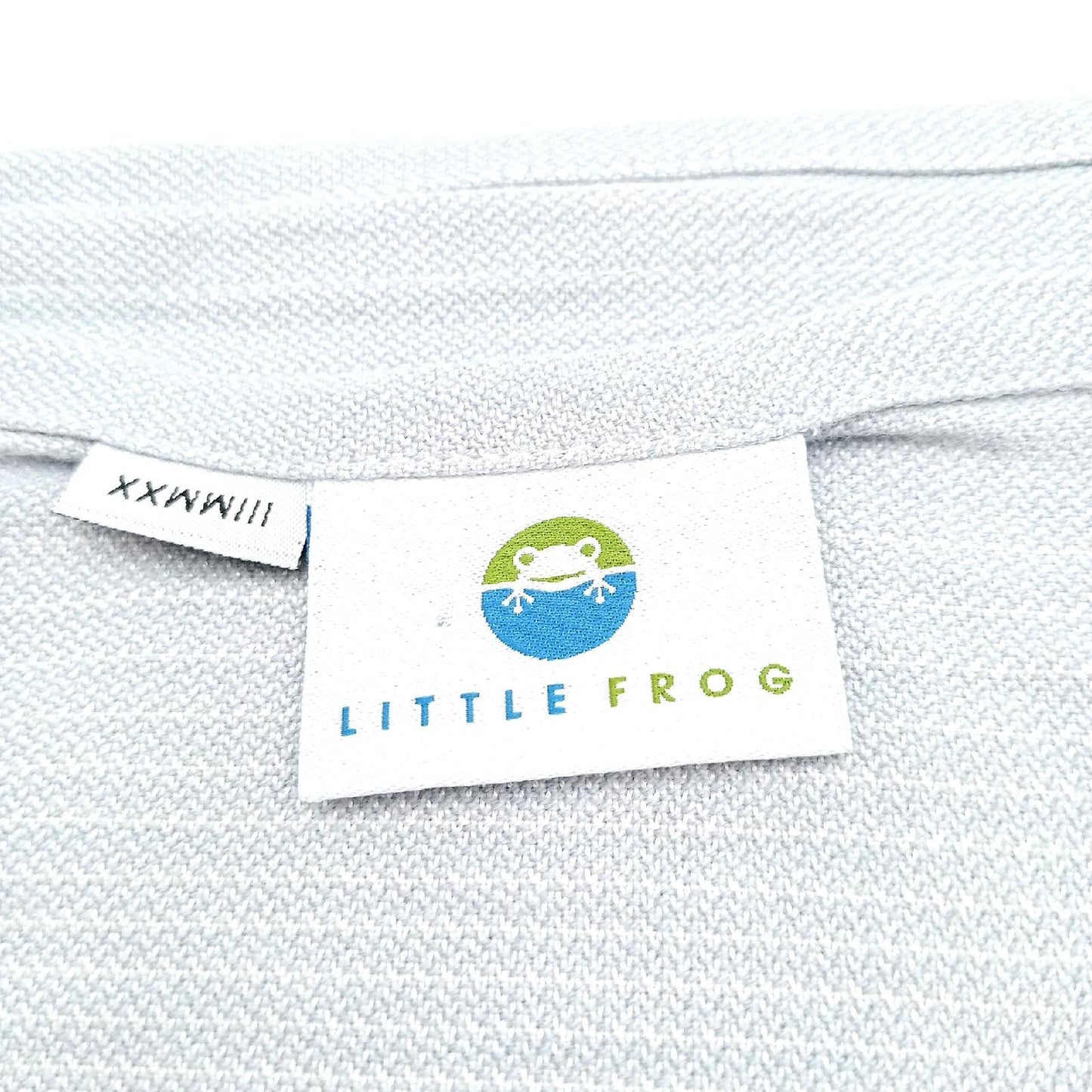 LittleFrog 6750 Gewebte Baby Tragetuch 4 Bamboo Lazurite grau 220 g Tragehilfe superleicht