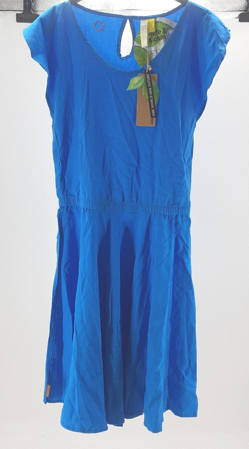 alife Kickin Kleid Damenmode IsabellaAK Cobalt elegant lässig sommerfest