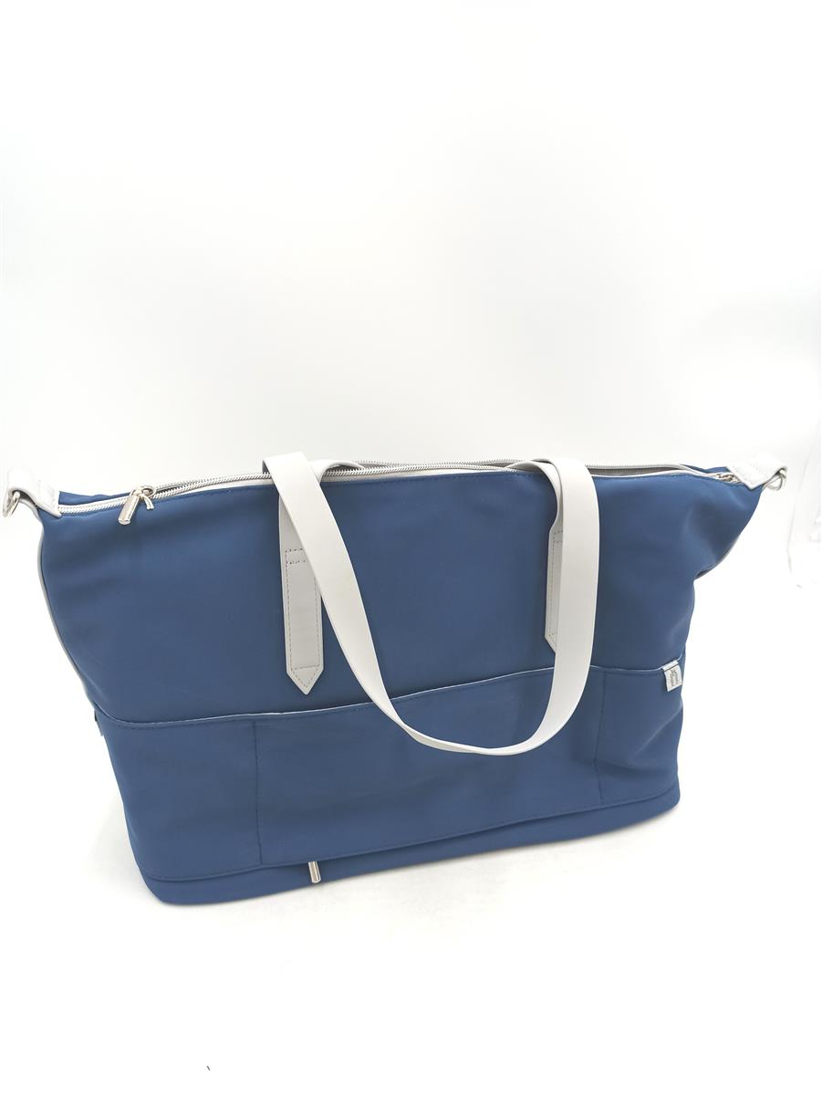 Babymoov Wickeltasche Babybedarf Le Champs Elysees Safran Blau Komfort Design pflege