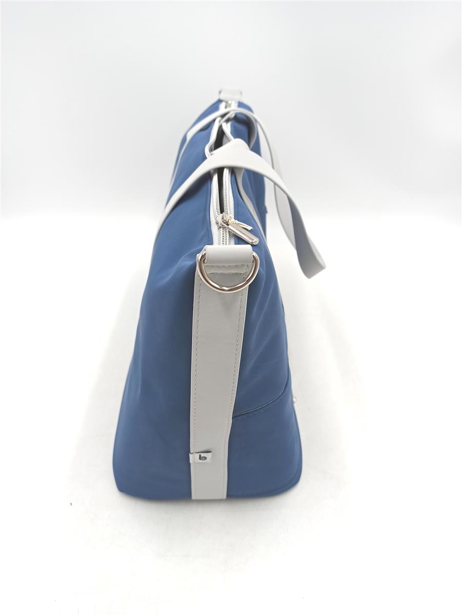 Babymoov Wickeltasche Babybedarf Le Champs Elysees Safran Blau Komfort Design pflege