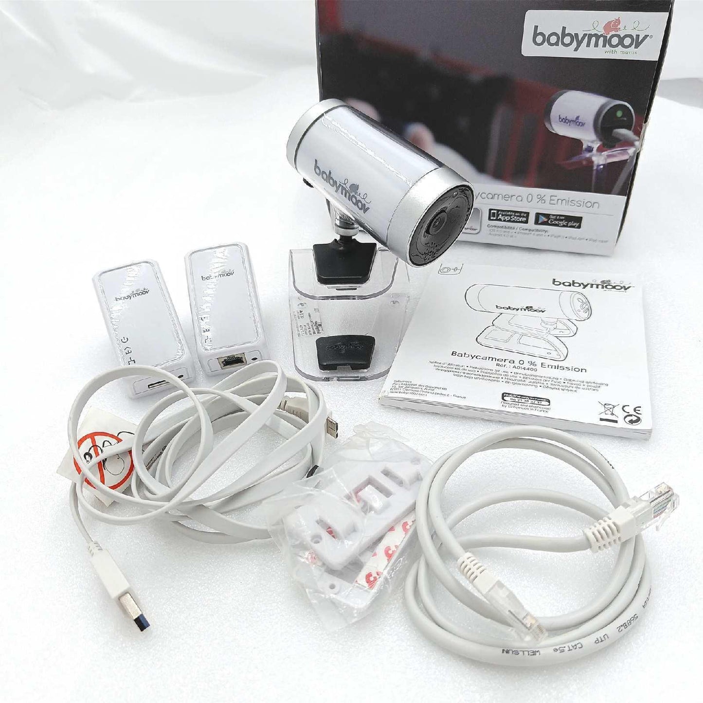 Babymoov Video Babyphone Babyüberwachung Babycamera Steuerung über Smartphone App strahlungsfrei