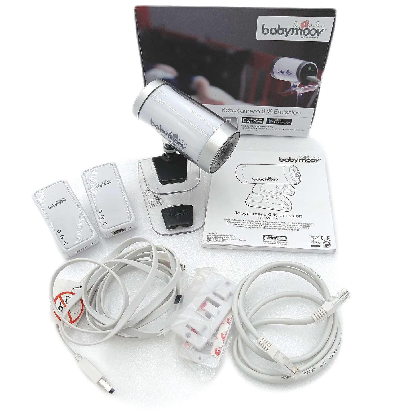 Babymoov Video Babyphone Babyüberwachung Babycamera Steuerung über Smartphone App strahlungsfrei