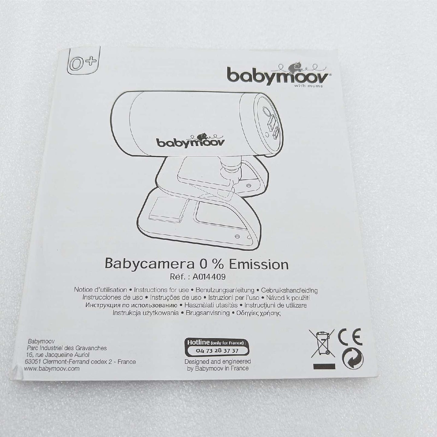 Babymoov Video Babyphone Babyüberwachung Babycamera Steuerung über Smartphone App strahlungsfrei