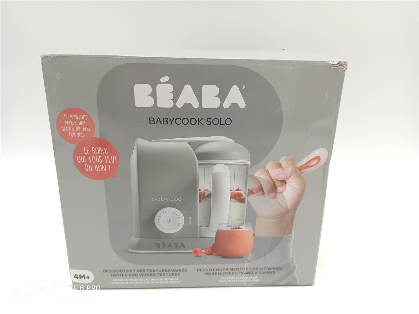 BEABA Babynahrungszubereiter Küchengeräte Babycook Solo Dampfgarer