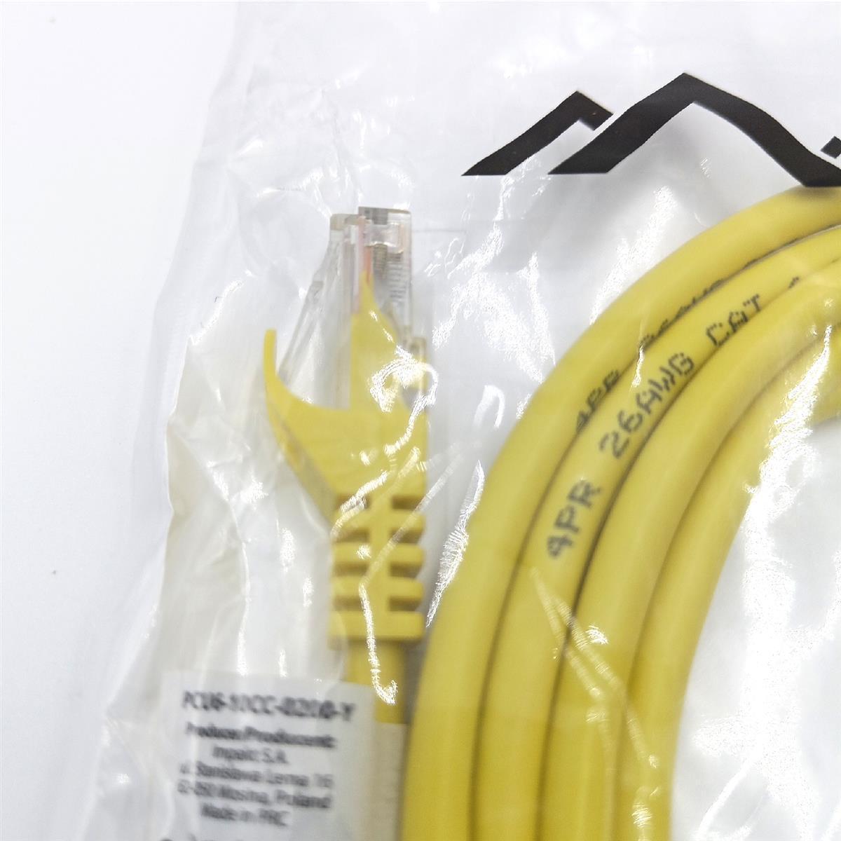 Lanberg PCU6-10CC-0200-Y Netzwerkkabel Kat.6 Utp, 2m gelb