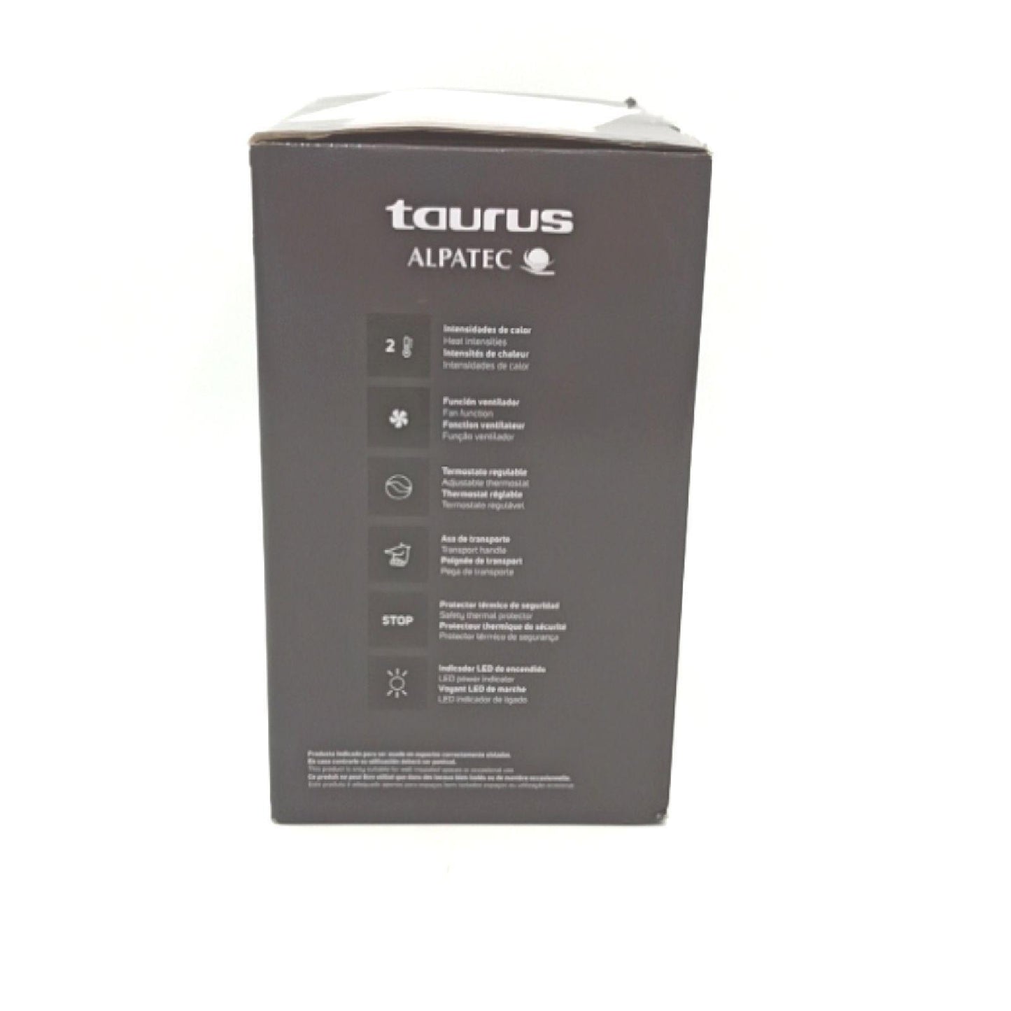 Taurus Gobi-Heater Thermo-Heizlüfter leise 2000 W einstellbarer Thermostat (20,99)