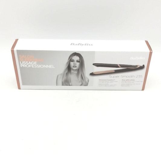 Babyliss Glätteisen Haarpflege Styling 235C Effektivstyling Super Smooth Ionen