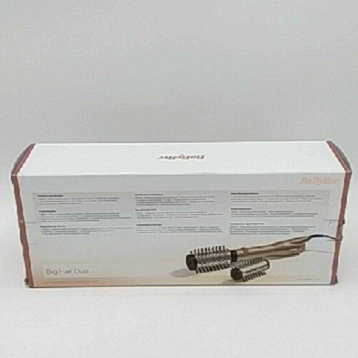 Babyliss Doppel Gebläse Bürste Haarstyling Big Hair AS952E Volumen Styling