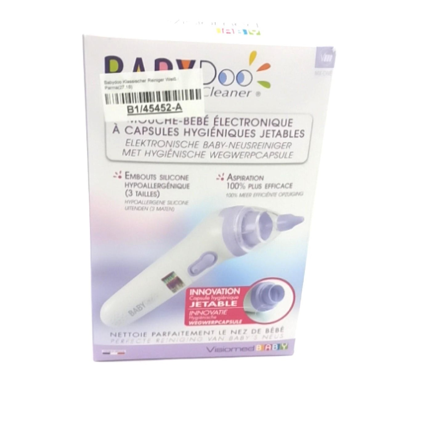 Visiomed Babydoo Baby Entlüfter Baby Elektronisch Sanitärbedarf für einfache Handhab