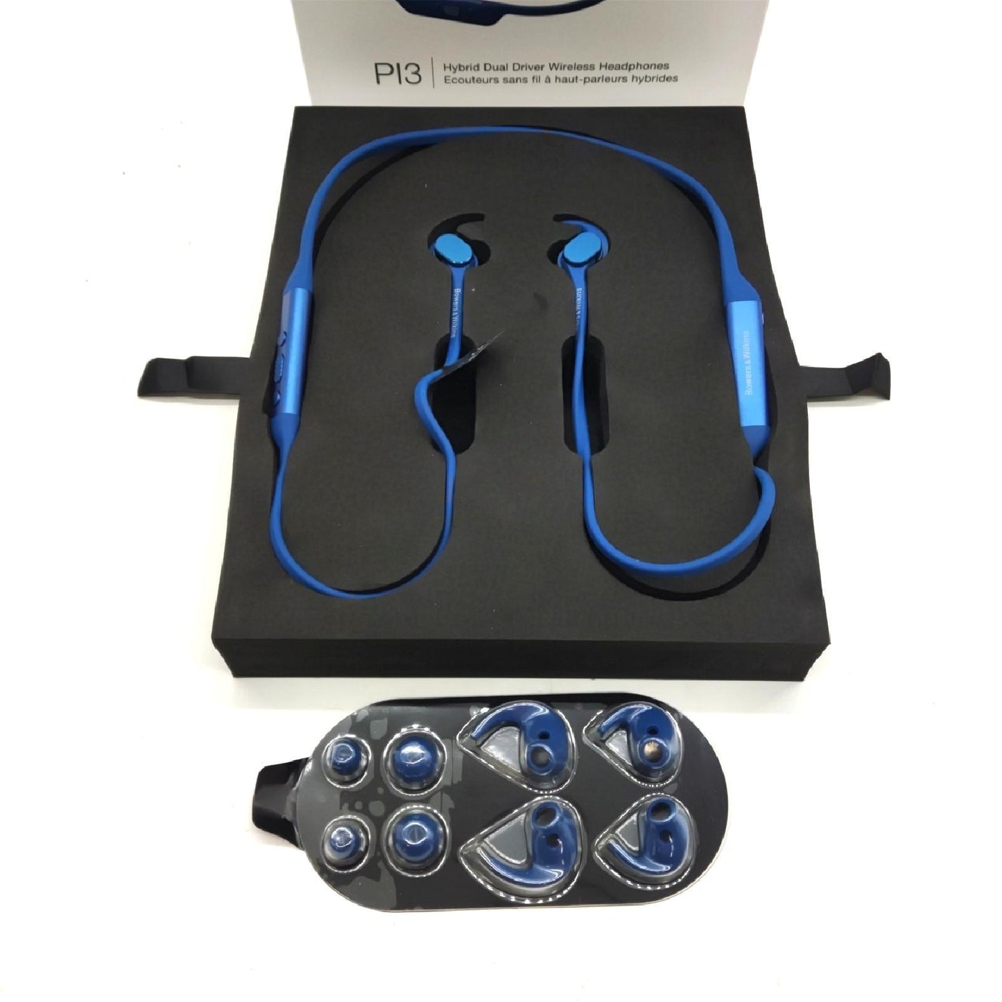 Bowers Wilkins PI3 Kabellose In Ear Kopfhörer Blau Linker Hörer Def