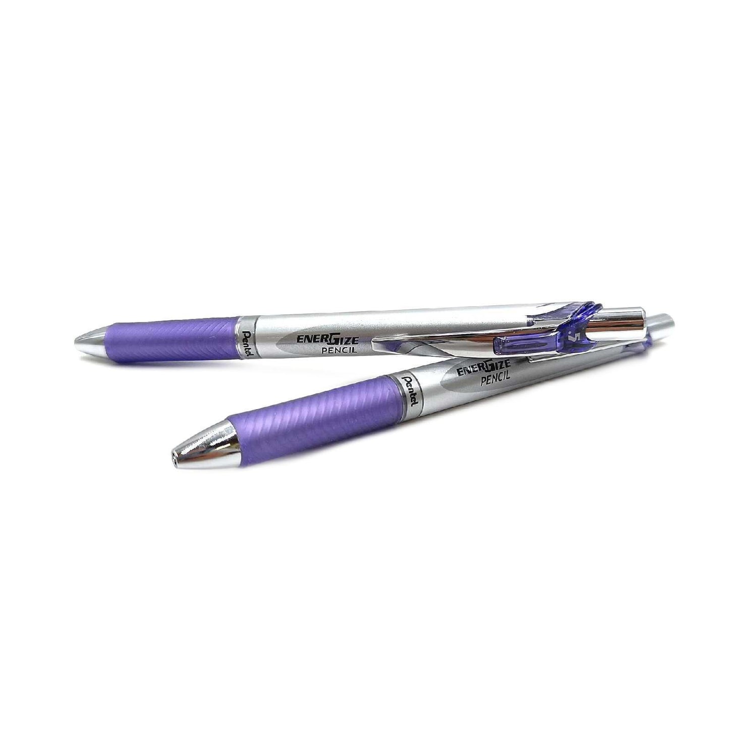 Pentel Kugelschreiber Schreibwaren PL75V Violett Silber 05 mm Schreibkomfort
