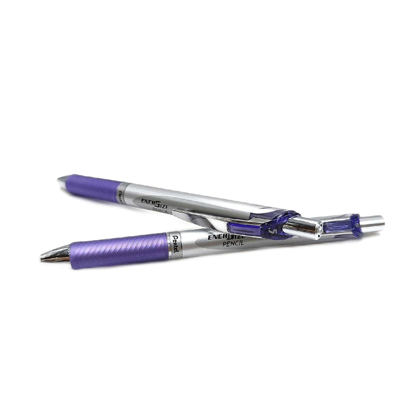 Pentel Kugelschreiber Schreibwaren PL75V Violett Silber 05 mm Schreibkomfort