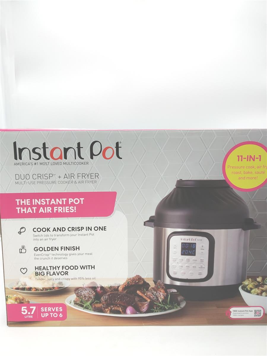 Instant Pot Multikocher Küchengeräte Duo Crisp 5 7 Liter Airfryer Viel